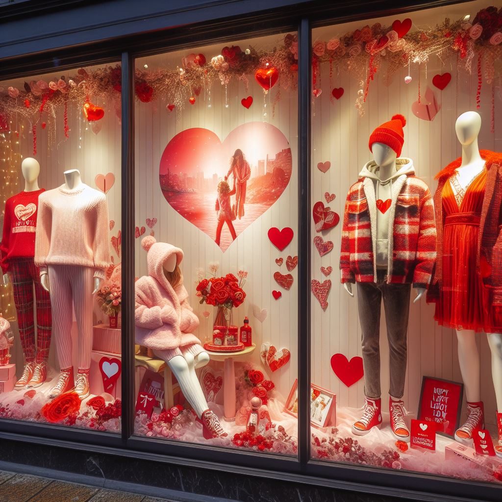 San Valentino 2024: come creare vetrine da sogno per attirare i clienti